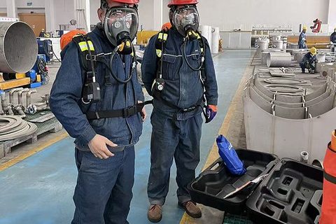 利玛特开展有限空间应急演练