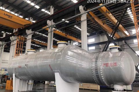 万华化学成功收货：复叠换热器出厂发运